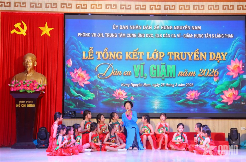 Nghệ nhân hát mãi điệu ví, giặm