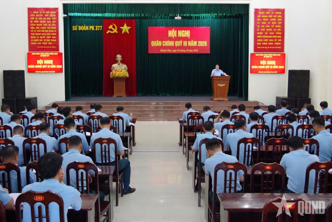 Tạo khí thế mới, quyết tâm mới ở Sư đoàn 377