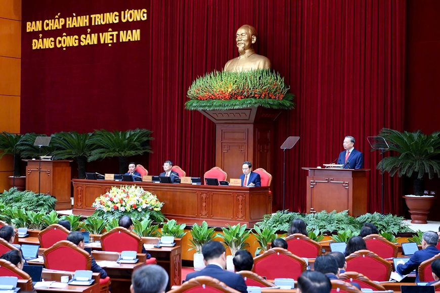Khai mạc trọng thể Hội nghị lần thứ tư Ban Chấp hành Trung ương Đảng khóa XIV