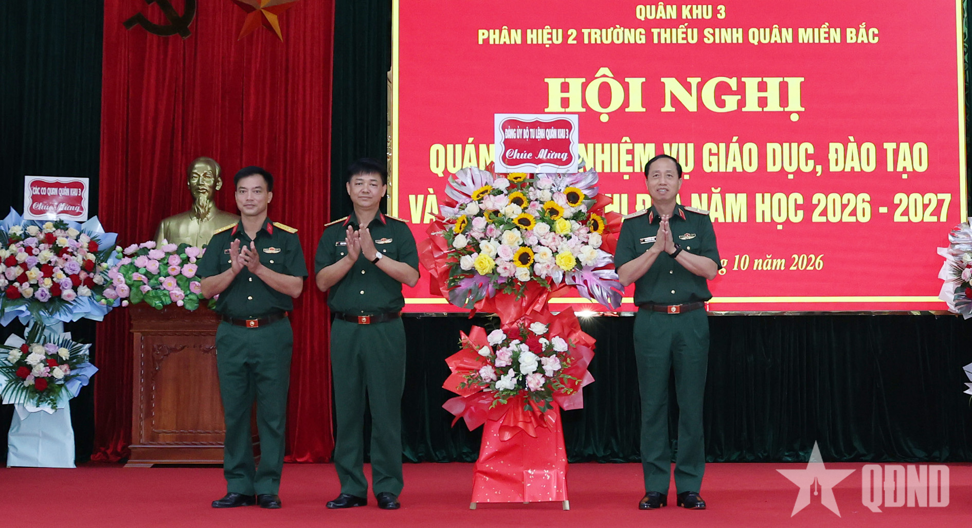 Phân hiệu 2, Trường Thiếu sinh quân miền Bắc phát động thi đua năm học 2026-2027