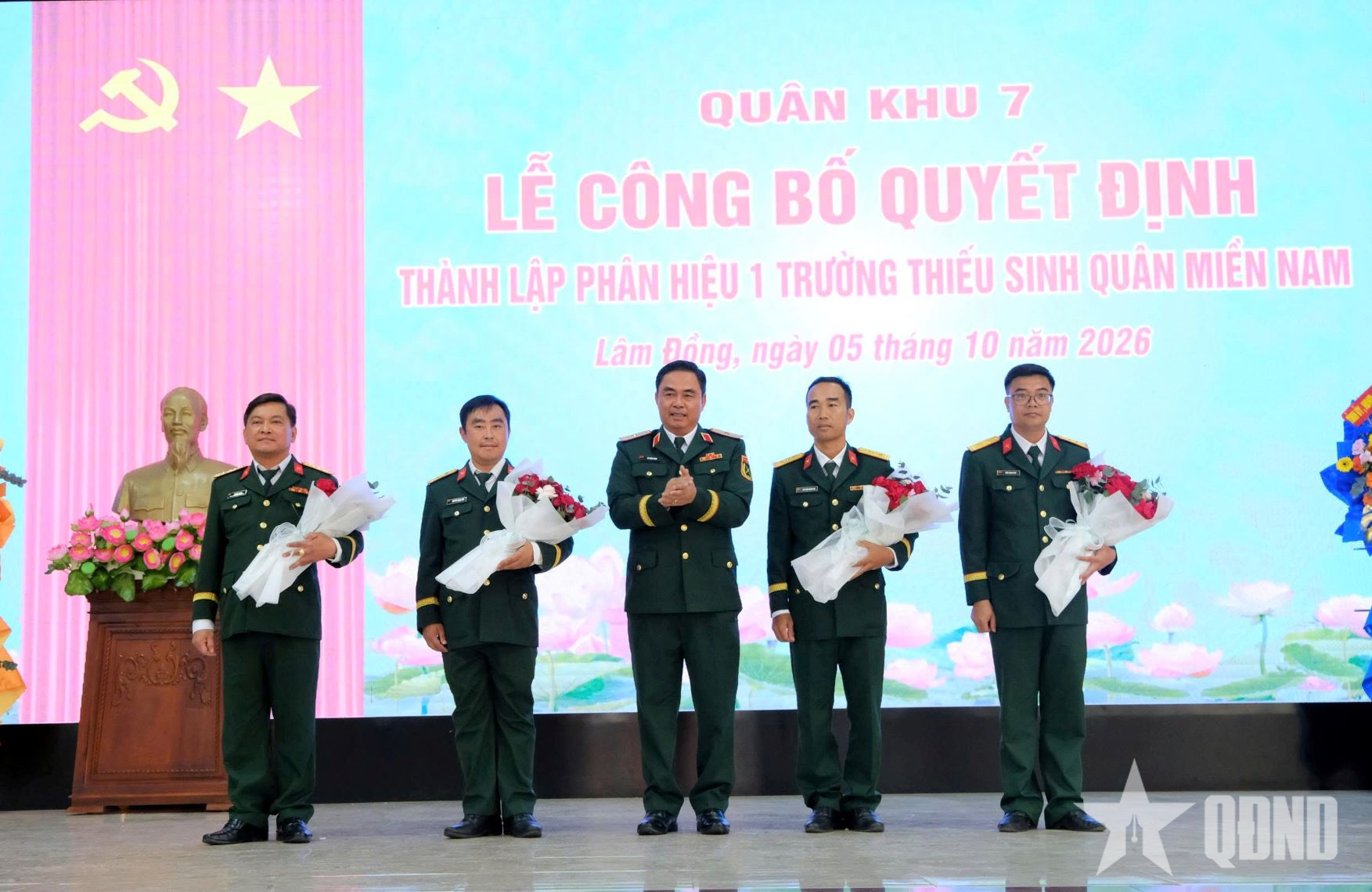 Thành lập Phân hiệu Trường Thiếu sinh quân miền Nam tại Lâm Đồng