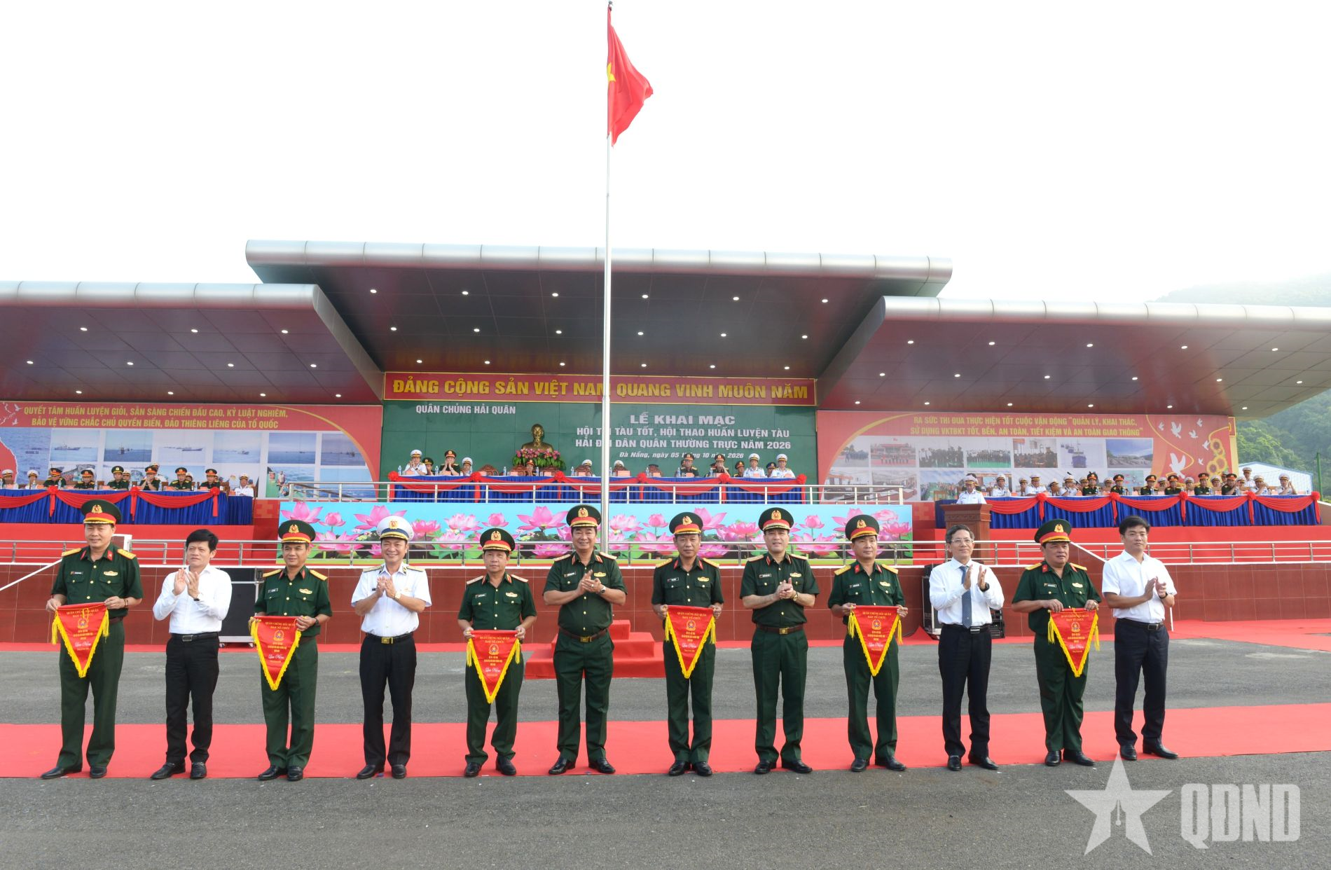 Khai mạc hội thi tàu tốt, hội thao huấn luyện tàu Hải đội Dân quân thường trực năm 2026