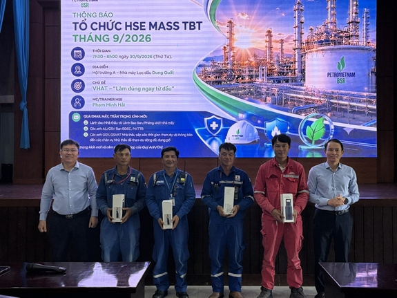 Nhà máy Lọc dầu Dung Quất đạt hơn 59 triệu giờ công an toàn: Chung sức xây dựng và lan tỏa văn hóa an toàn