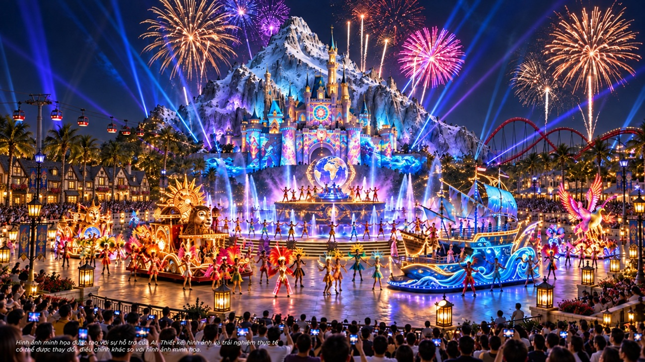365 ngày mở hội: Cả thế giới lễ hội quy tụ tại VinWonders Cần Giờ