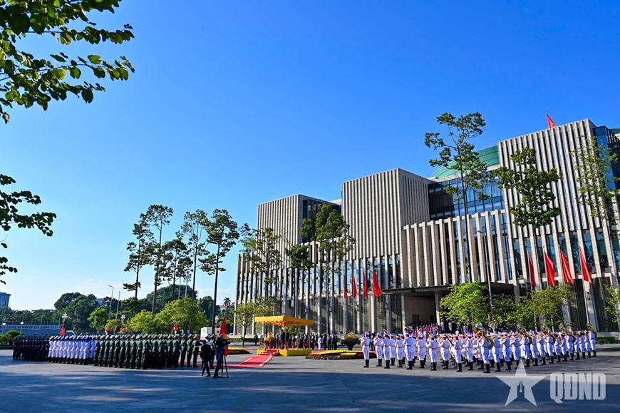 Tổng Bí thư, Chủ tịch nước Tô Lâm chủ trì lễ đón Tổng thống Cộng hòa Panama
