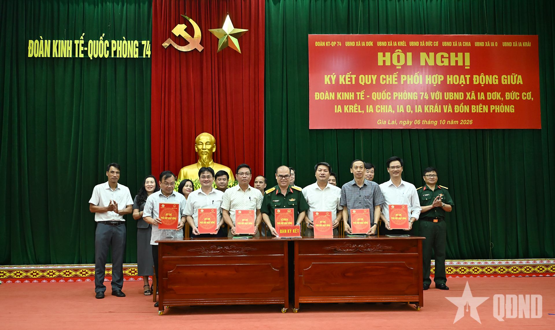 Đoàn Kinh tế - Quốc phòng 74 (Binh đoàn 15) phát huy sức mạnh tổng hợp, xây dựng địa bàn biên giới vững mạnh