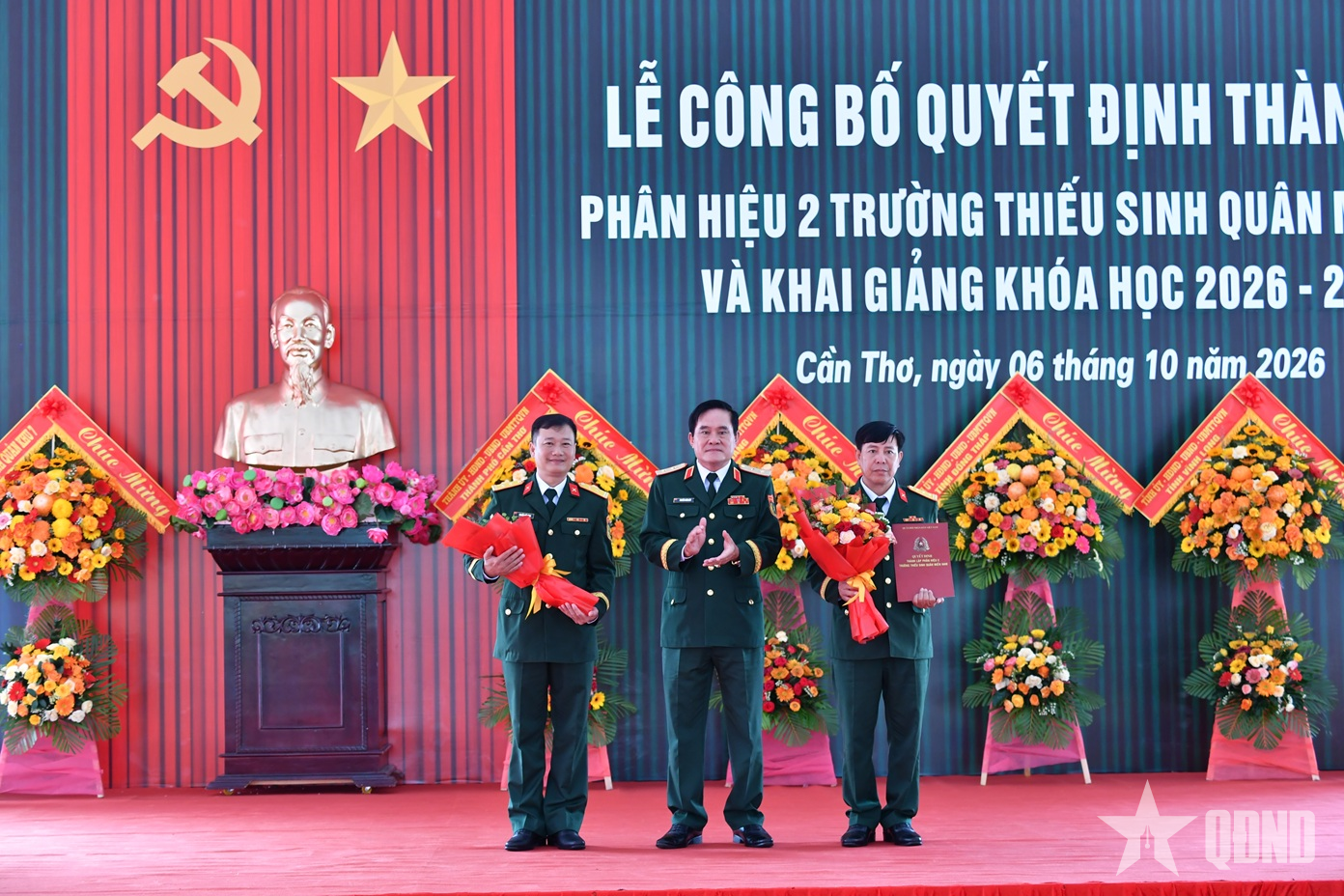 Quân khu 9: Thành lập Phân hiệu 2 Trường Thiếu sinh quân miền Nam