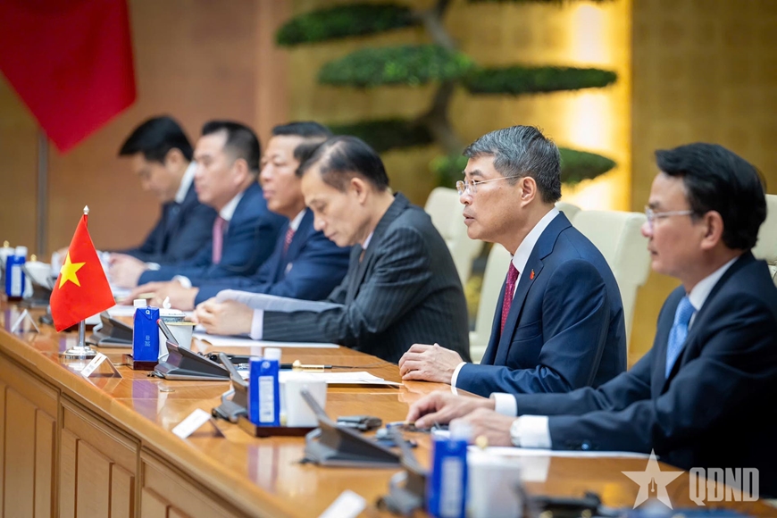 Thủ tướng Lê Minh Hưng hội kiến Tổng thống Cộng hòa Panama