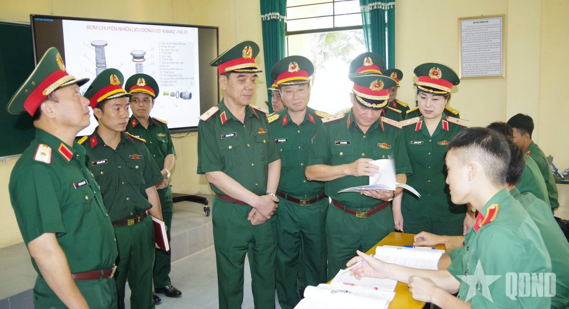 Bộ Tổng Tham mưu kiểm tra các nhà trường thuộc Tổng cục Hậu cần - Kỹ thuật