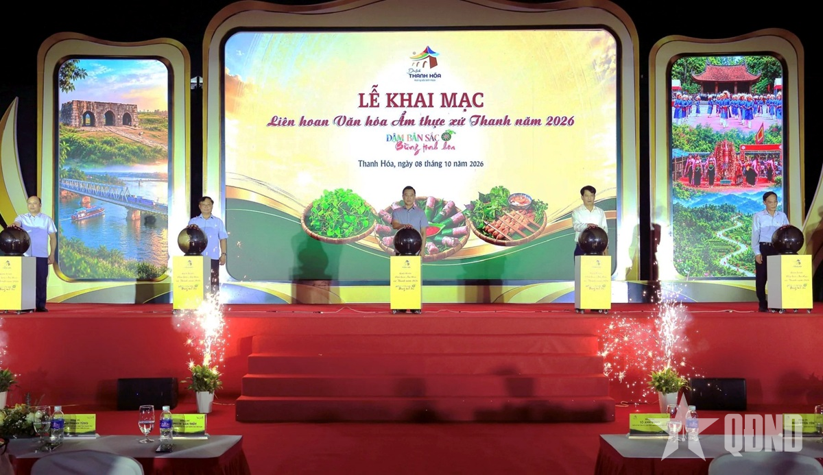 Thanh Hóa: Khai mạc Liên hoan Văn hóa ẩm thực xứ Thanh năm 2026