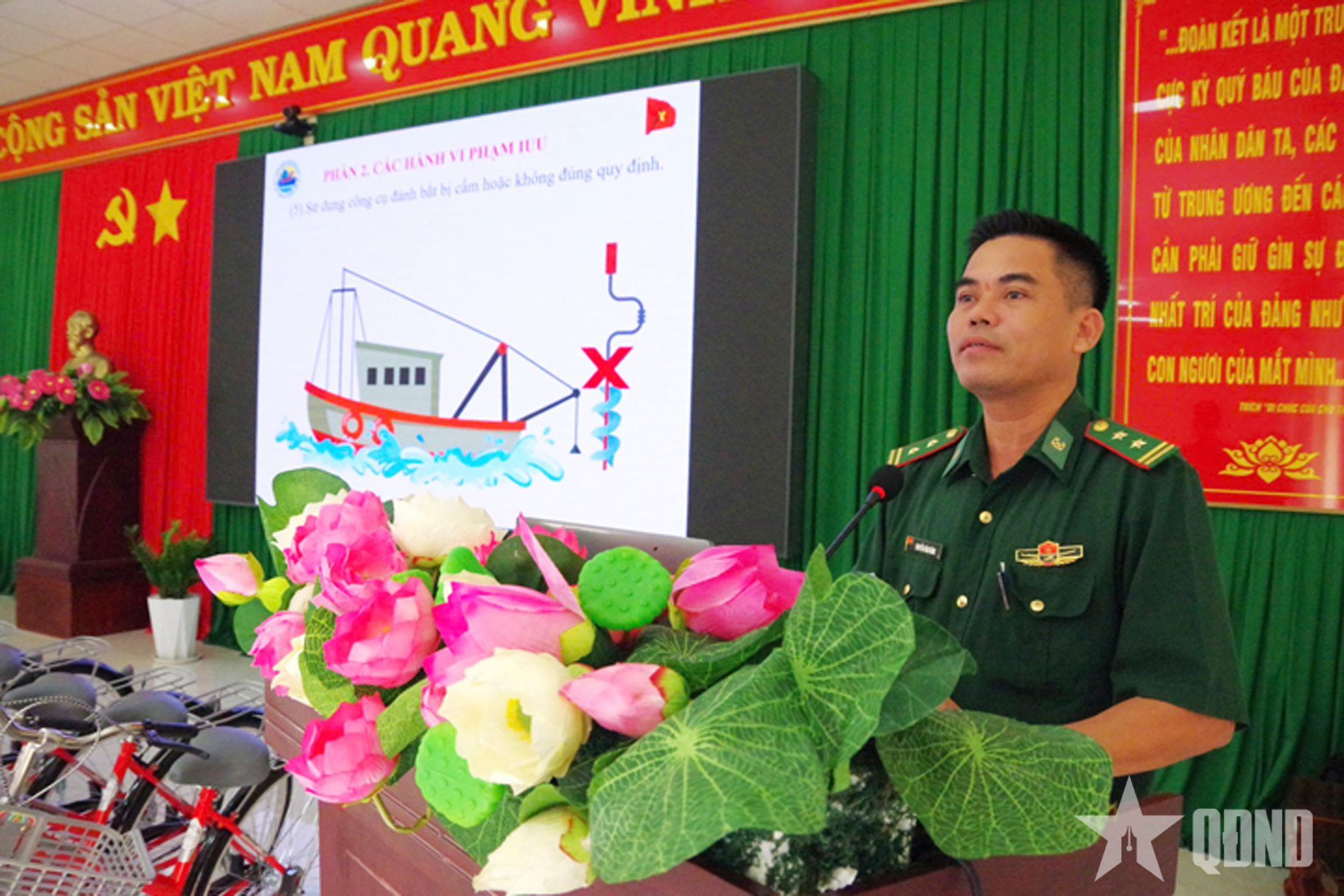 Bộ đội Biên phòng TP Hồ Chí Minh tuyên truyền bảo đảm an ninh dầu khí, chống IUU