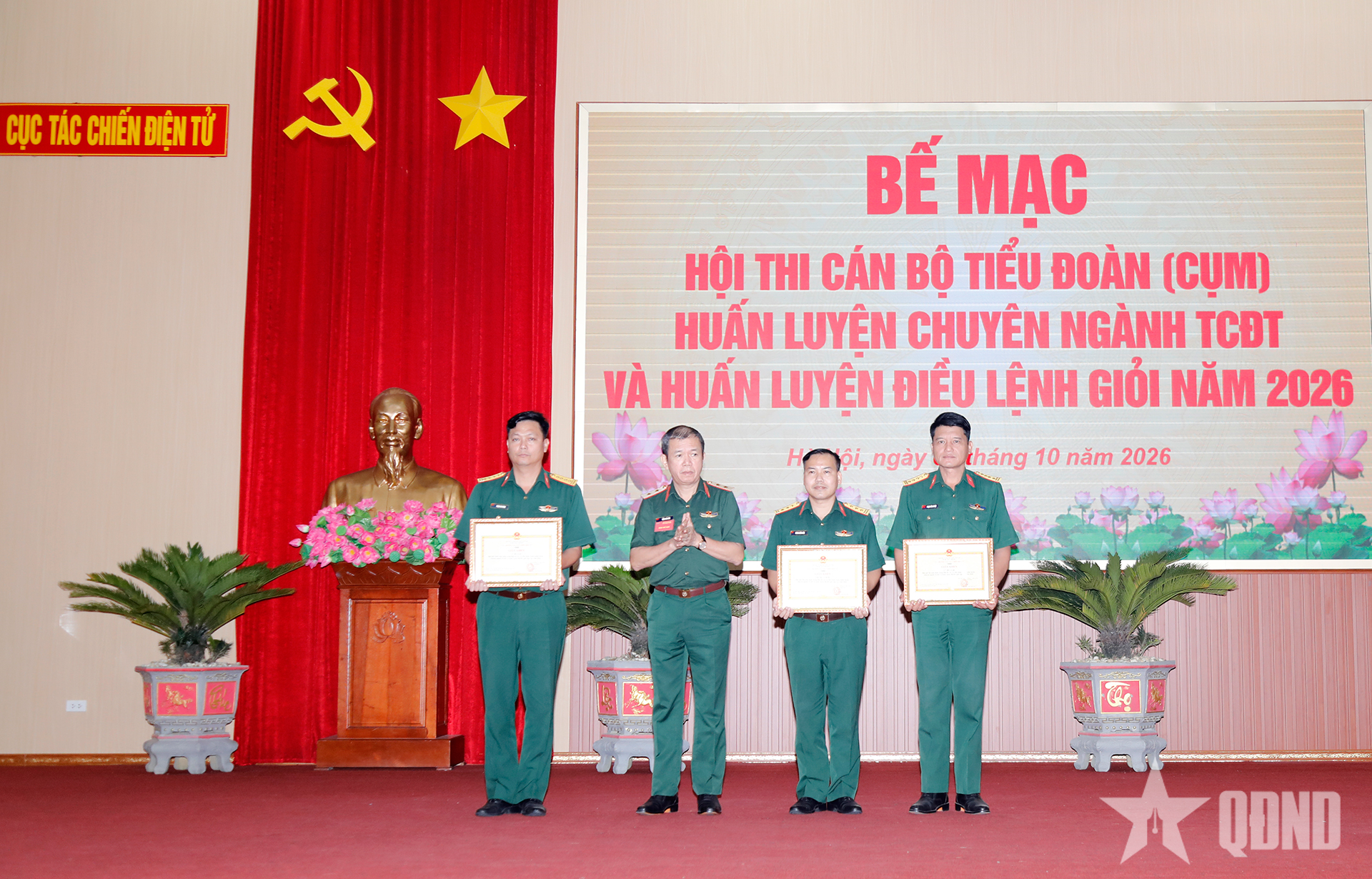 Góp phần xây dựng lực lượng tác chiến điện tử “tinh, gọn, mạnh”

