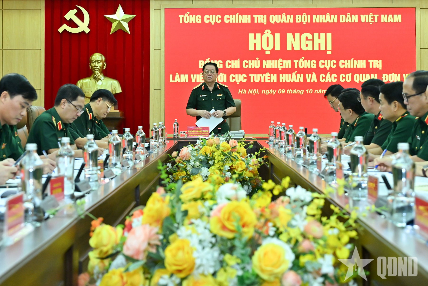 Đại tướng Nguyễn Trọng Nghĩa làm việc với Cục Tuyên huấn và một số cơ quan, đơn vị 