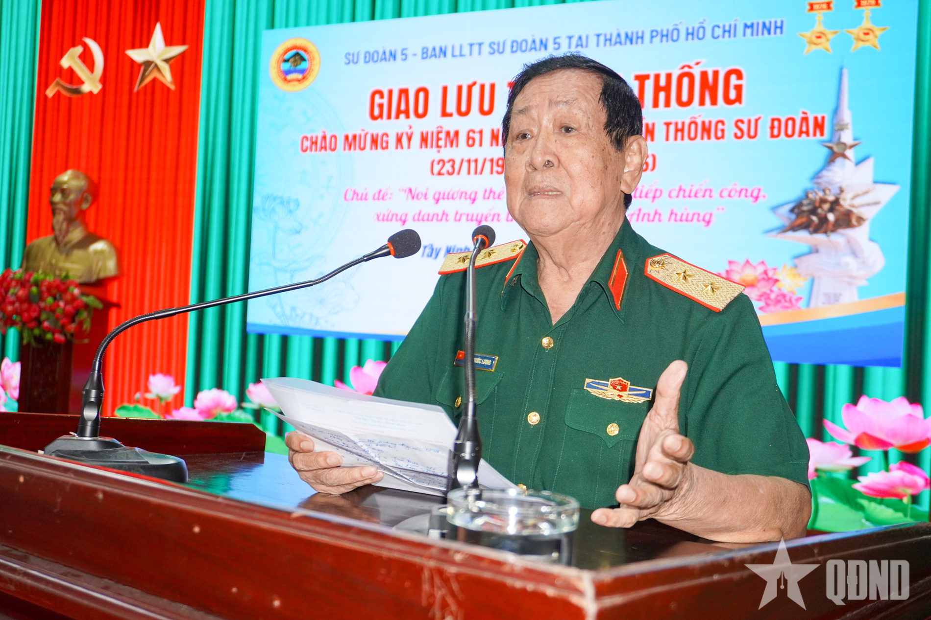 ​Sư đoàn 5 (Quân khu 7) giao lưu, tiếp lửa truyền thống