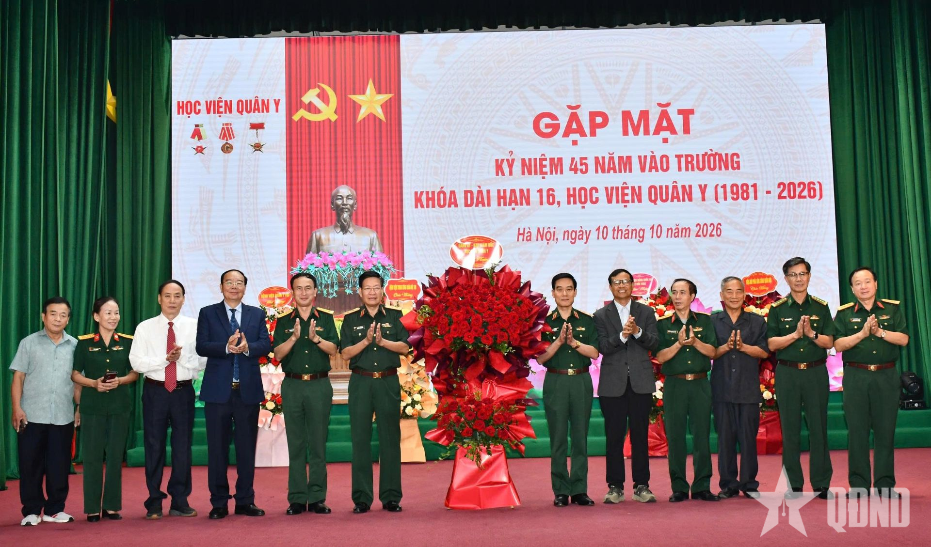 Học viện Quân y: Khóa 16 đào tạo bác sĩ dài hạn gặp mặt kỷ niệm

