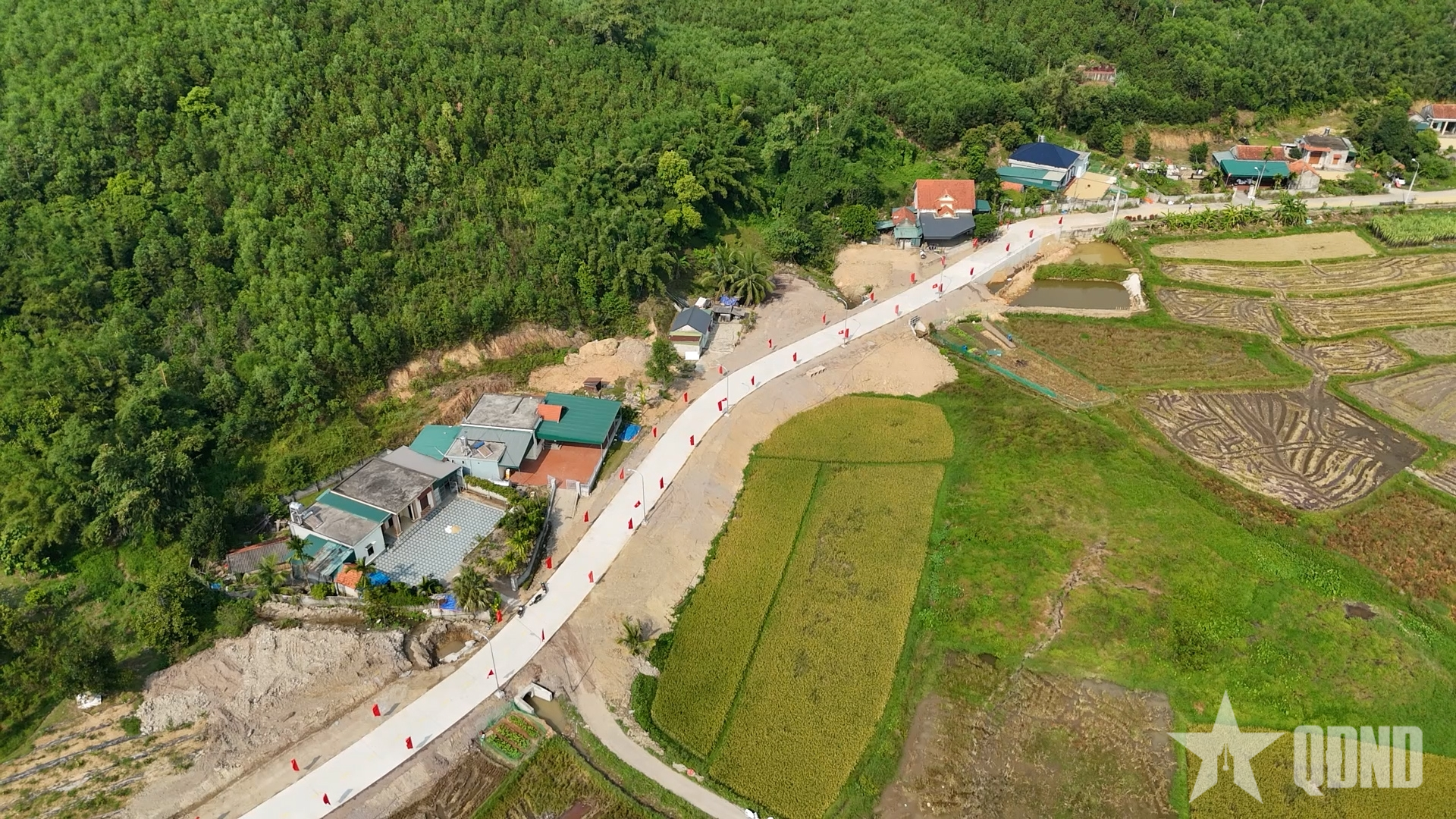 Binh đoàn 19 khánh thành, bàn giao đường giao thông tại phường Hoành Bồ (TP Quảng Ninh)