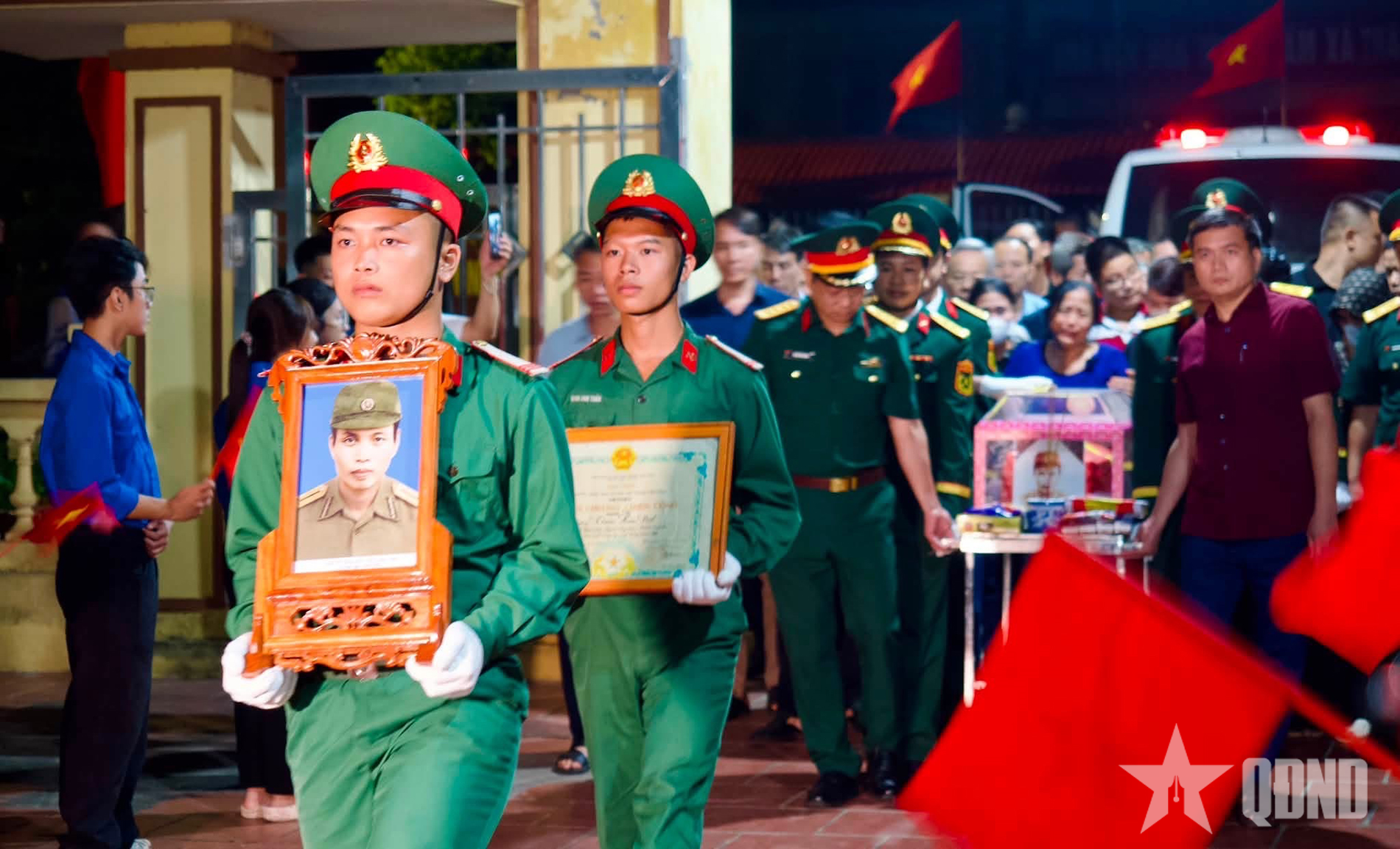 Liệt sĩ Trần Hữu Việt trở về trong vòng tay quê hương