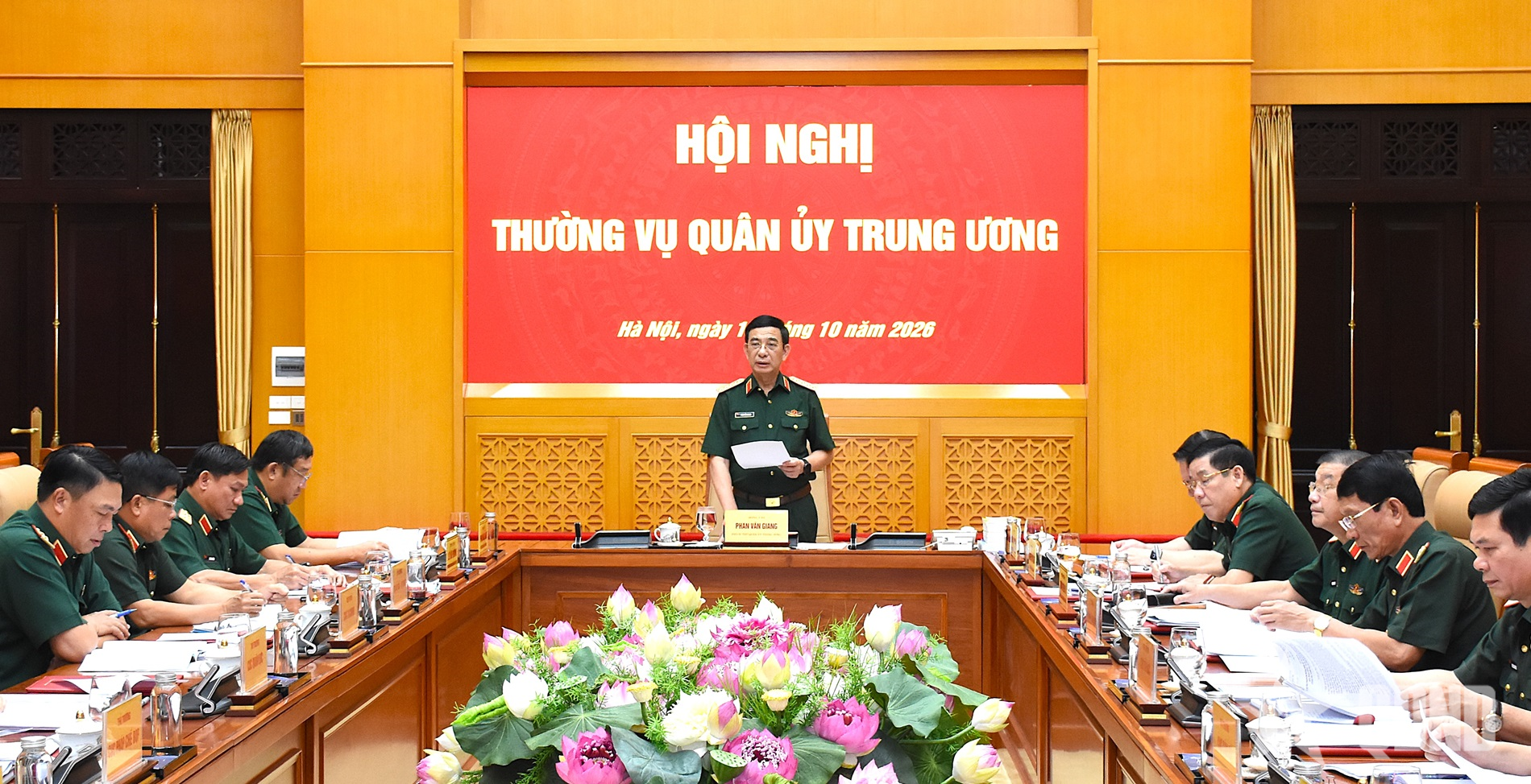 Thường vụ Quân ủy Trung ương cho ý kiến về việc Quy hoạch hệ thống thiết chế văn hóa trong Quân đội nhân dân Việt Nam