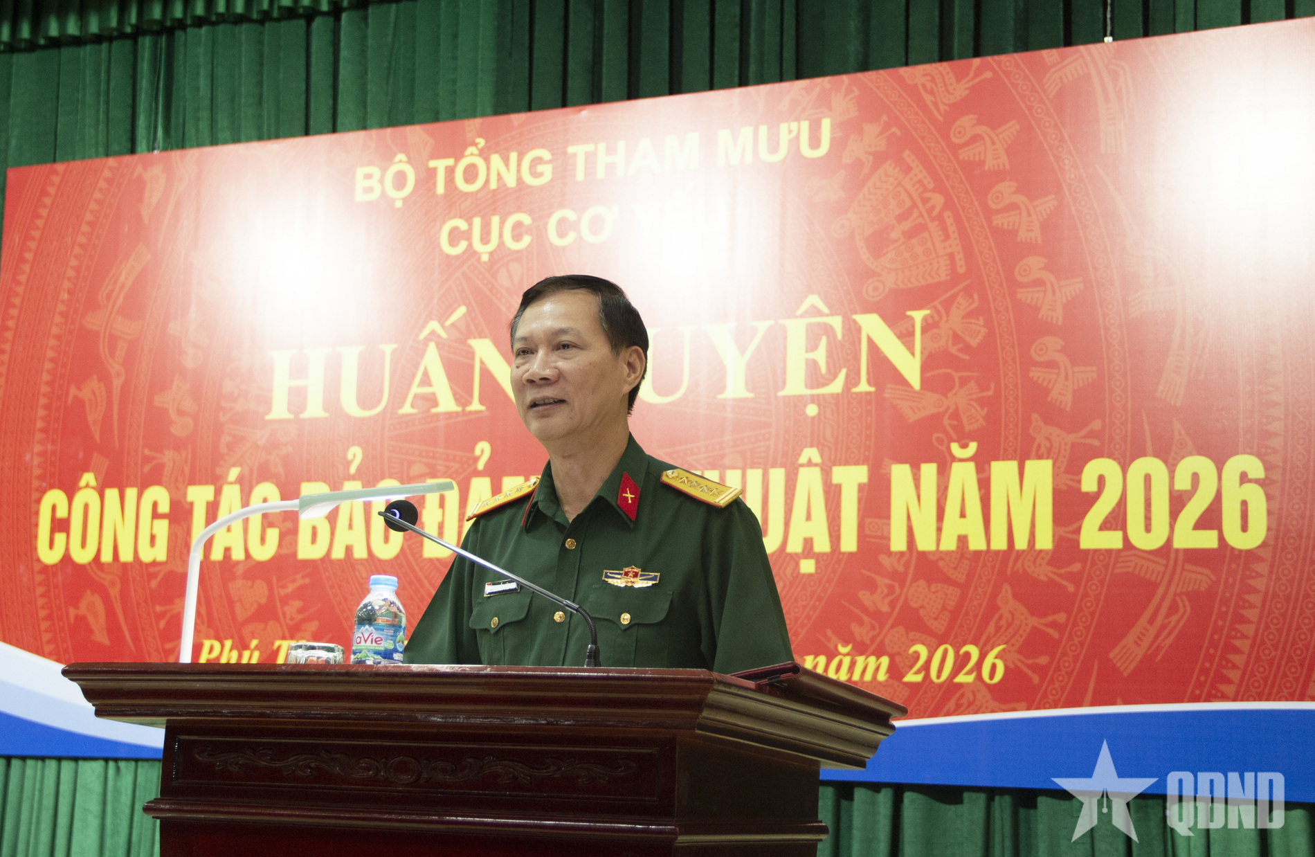 Cục Cơ yếu (Bộ Tổng Tham mưu) huấn luyện công tác bảo đảm kỹ thuật