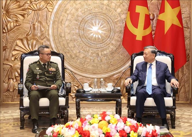 Tổng Bí thư, Chủ tịch nước Tô Lâm tiếp Phó thủ tướng, Bộ trưởng Bộ Quốc phòng Campuchia