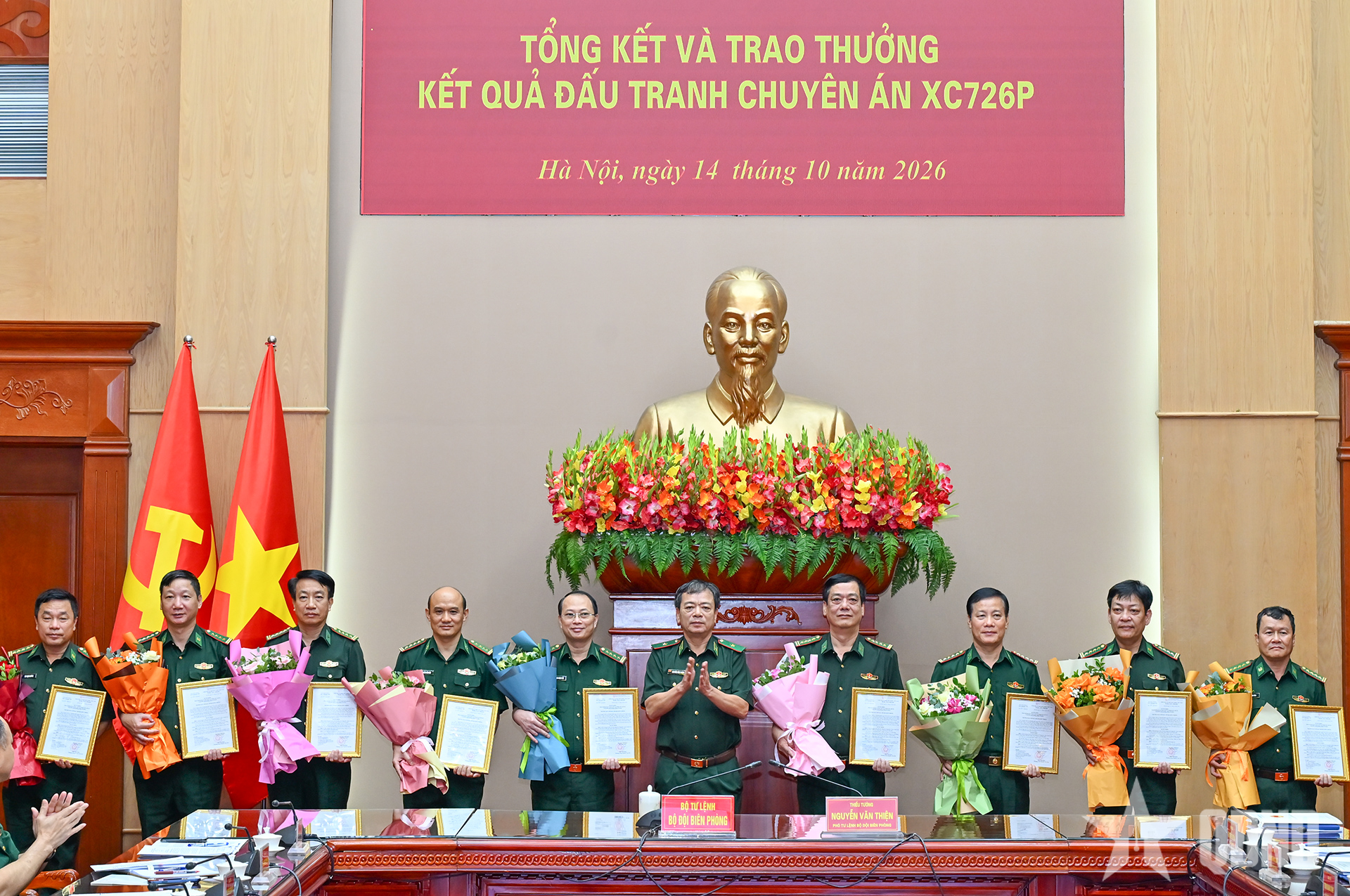 Bộ đội Biên phòng trao thưởng chuyên án đấu tranh với hoạt động xuất, nhập cảnh trái phép