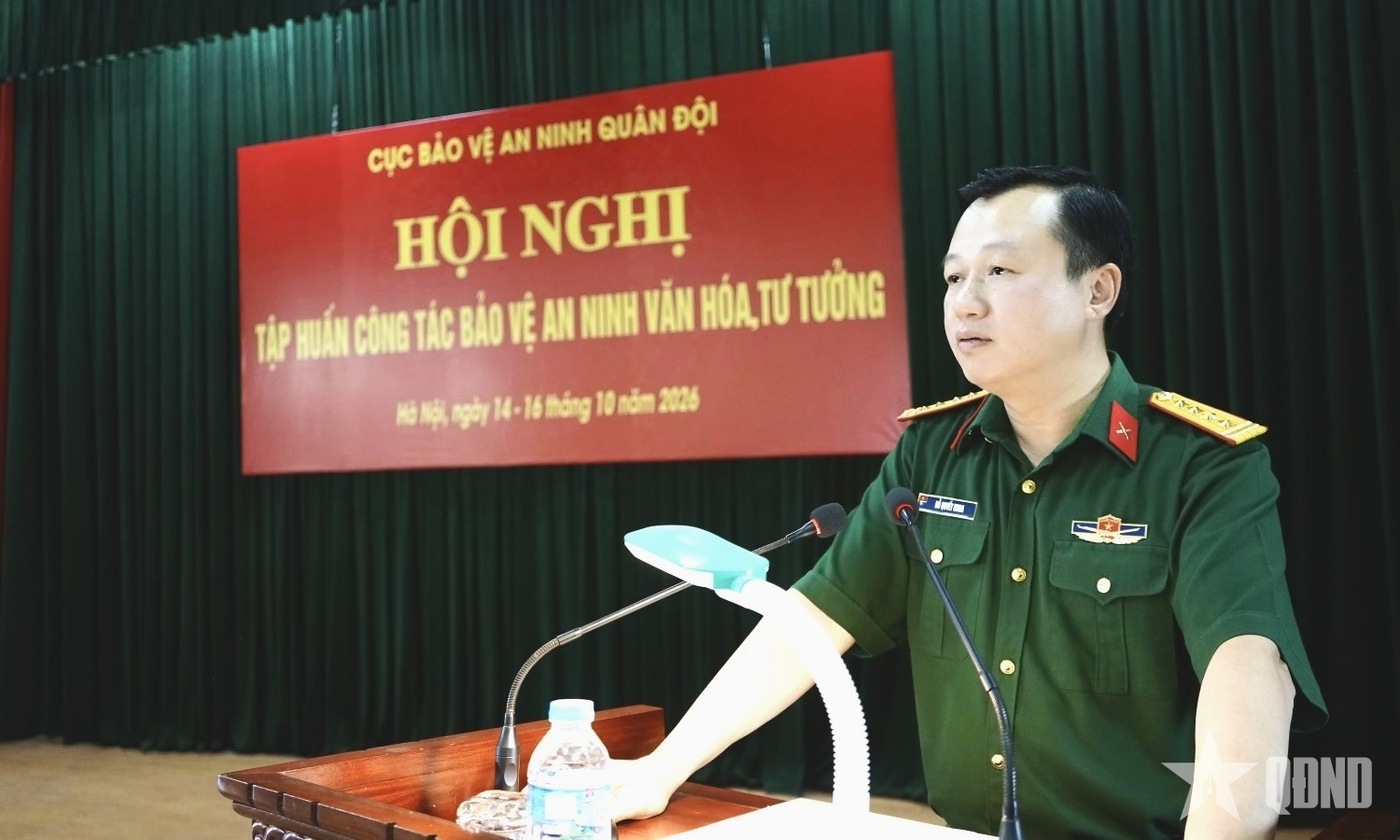 Cục Bảo vệ an ninh Quân đội tập huấn công tác bảo vệ an ninh văn hóa, tư tưởng 