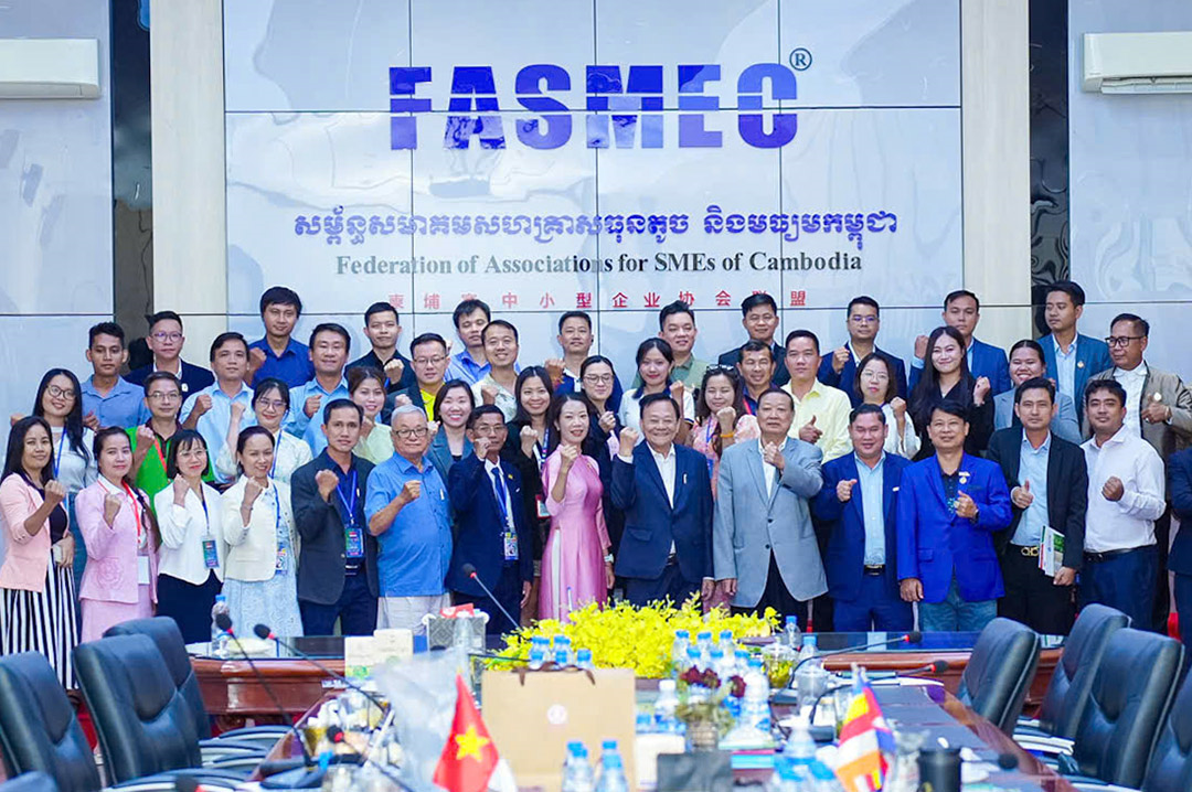Kết nối giao thương giữa doanh nghiệp Việt Nam và Campuchia

