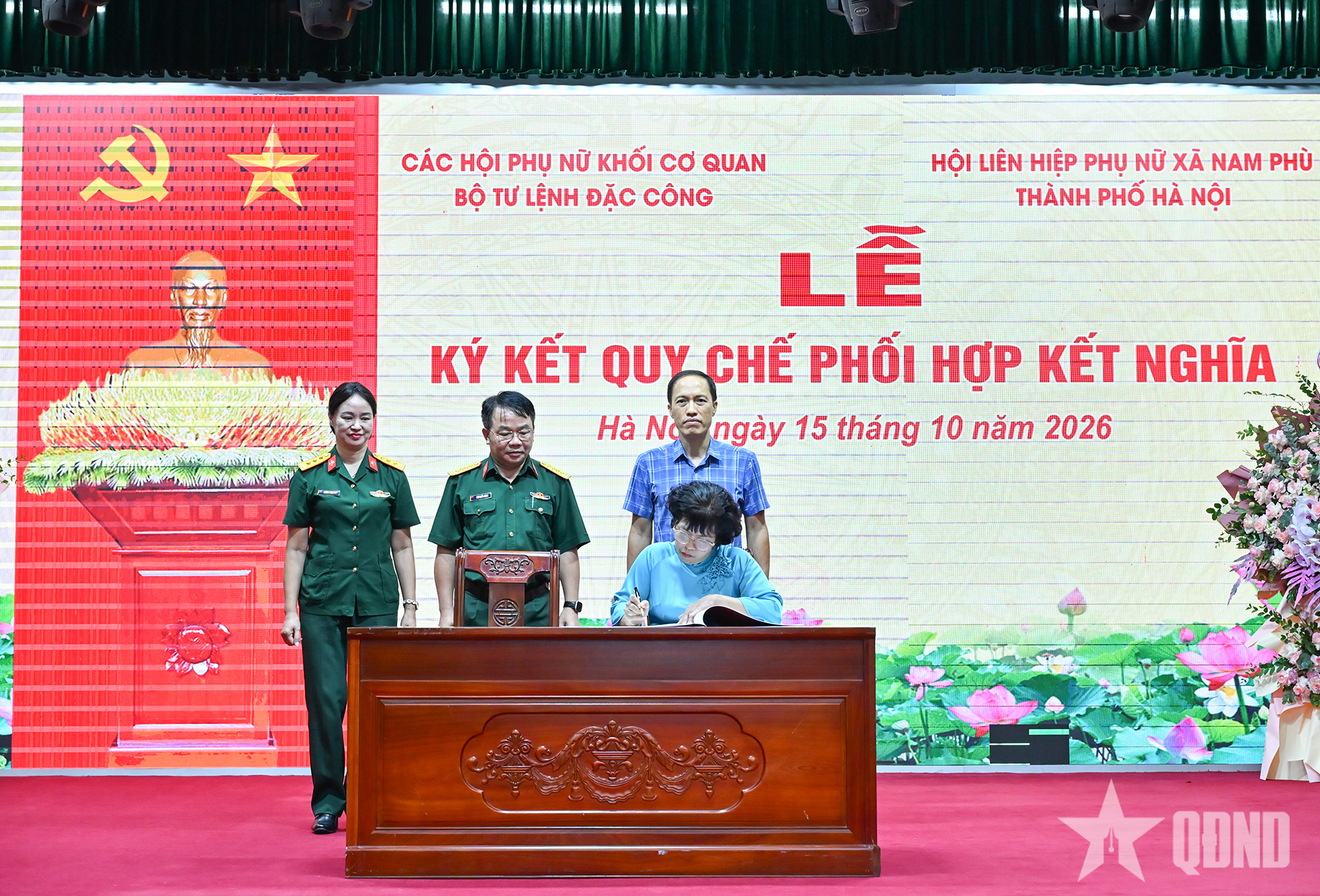 Phụ nữ Binh chủng Đặc công và địa phương gắn kết bằng việc làm thiết thực

