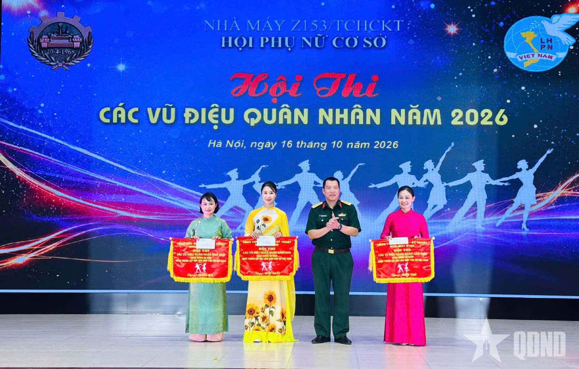 Sôi nổi hội thi quân vũ ở Nhà máy Z153