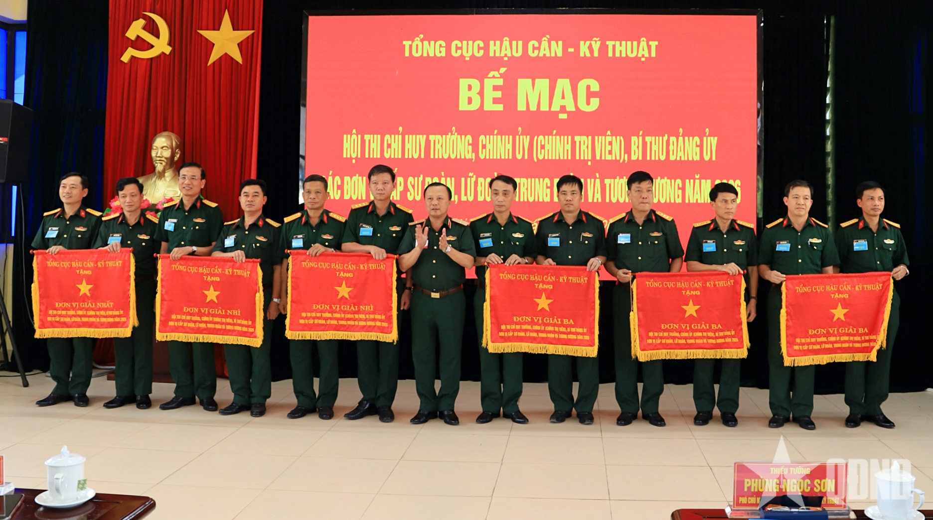 Tổng cục Hậu cần-Kỹ thuật bế mạc Hội thi chỉ huy trưởng, chính ủy cấp sư, lữ, trung đoàn