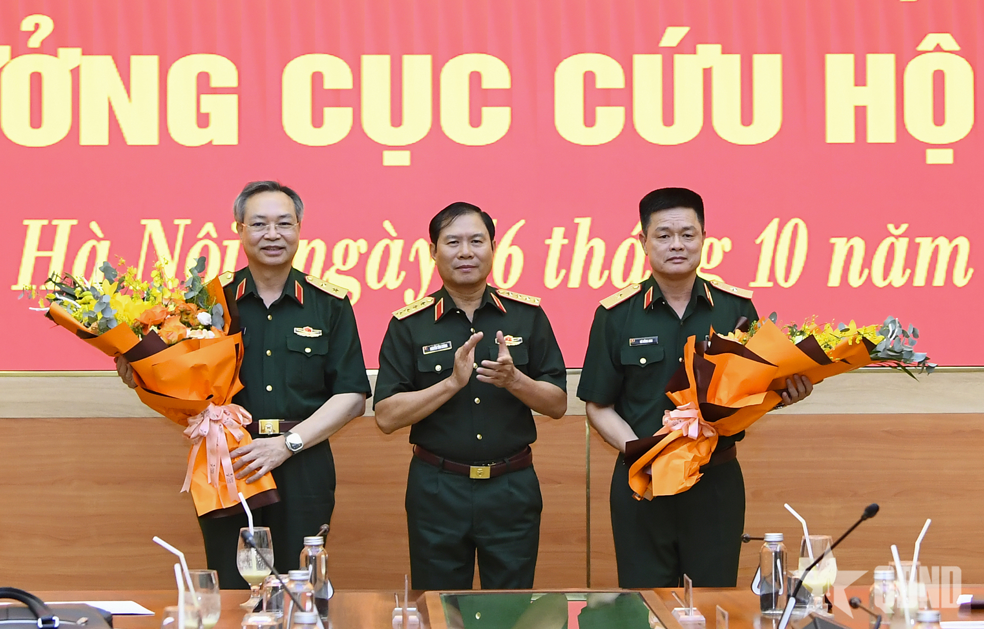 Bàn giao nhiệm vụ Cục trưởng Cục Cứu hộ - Cứu nạn, Bộ Tổng Tham mưu