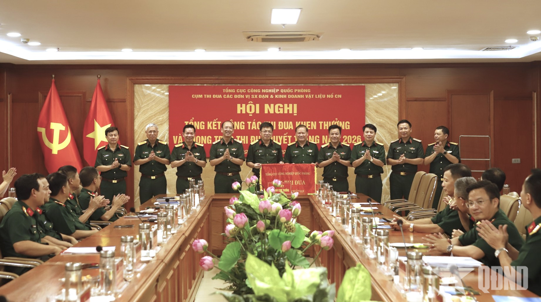 Cụm thi đua sản xuất đạn và kinh doanh vật liệu nổ công nghiệp hoàn thành vượt mức các chỉ tiêu sản xuất, kinh doanh 