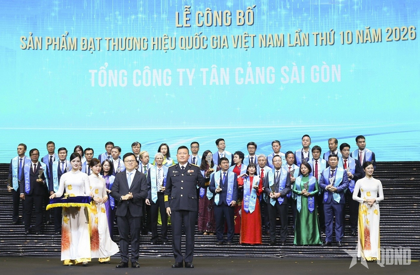 Tân Cảng Sài Gòn lần thứ 9 liên tiếp đạt Thương hiệu quốc gia Việt Nam