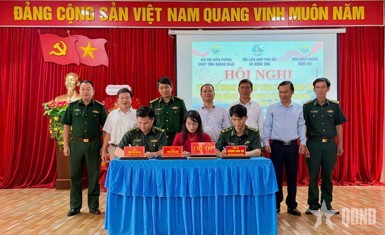 Bộ đội Biên phòng tỉnh Quảng Ngãi đồng hành cùng phụ nữ biên cương