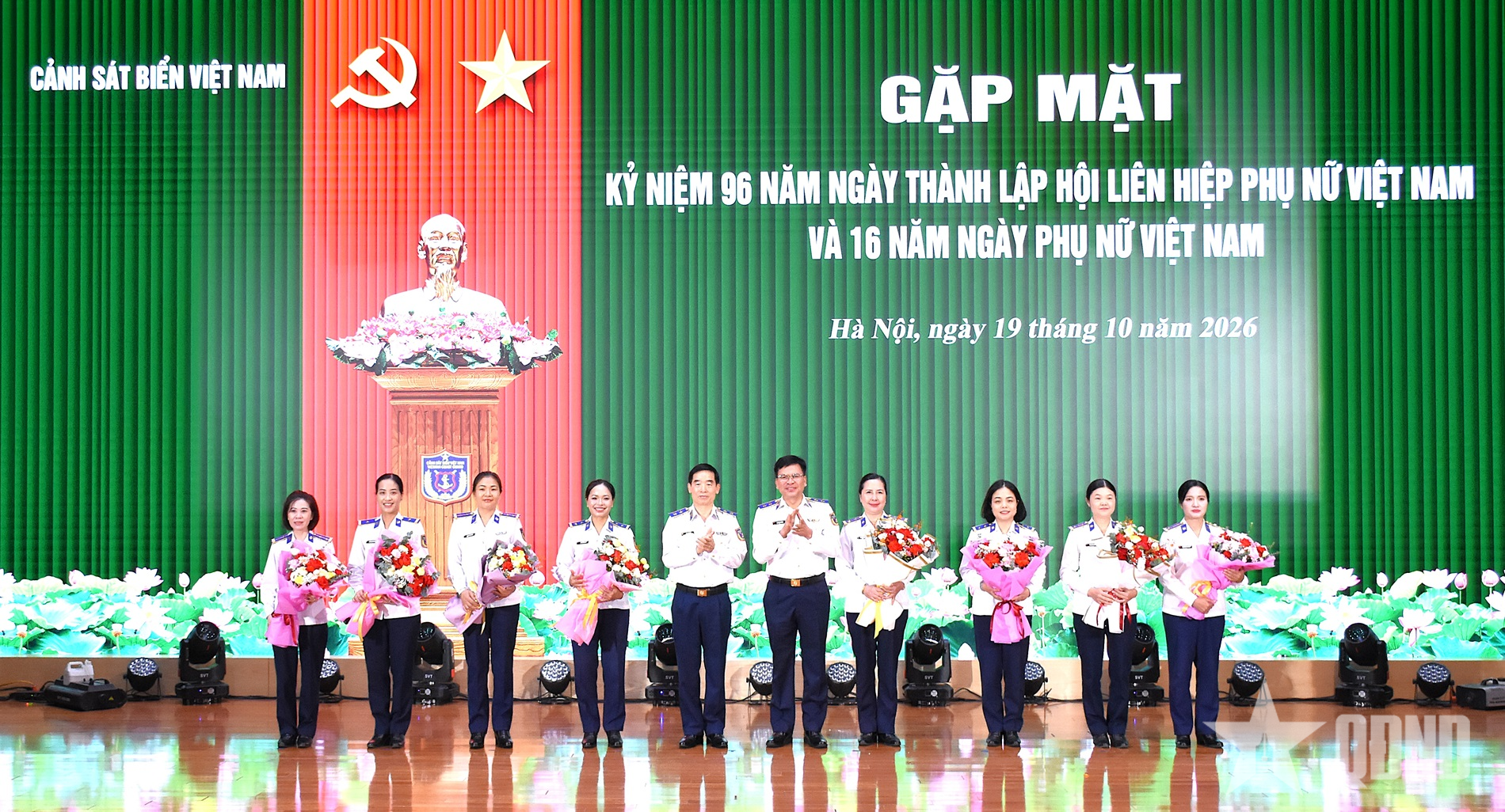 Phụ nữ Cảnh sát biển Việt Nam phát huy trí tuệ, bản lĩnh, khát vọng cống hiến