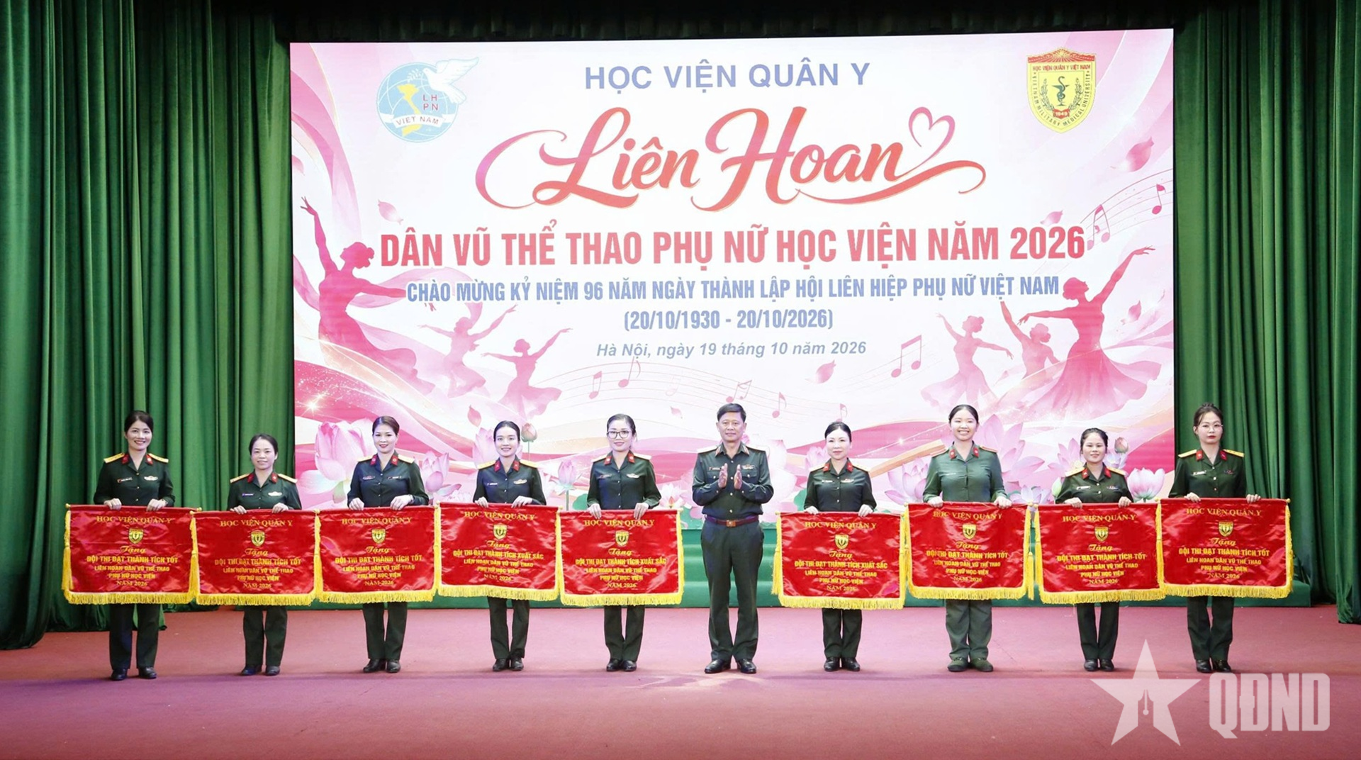 Liên hoan dân vũ thể thao phụ nữ Học viện Quân y năm 2026

