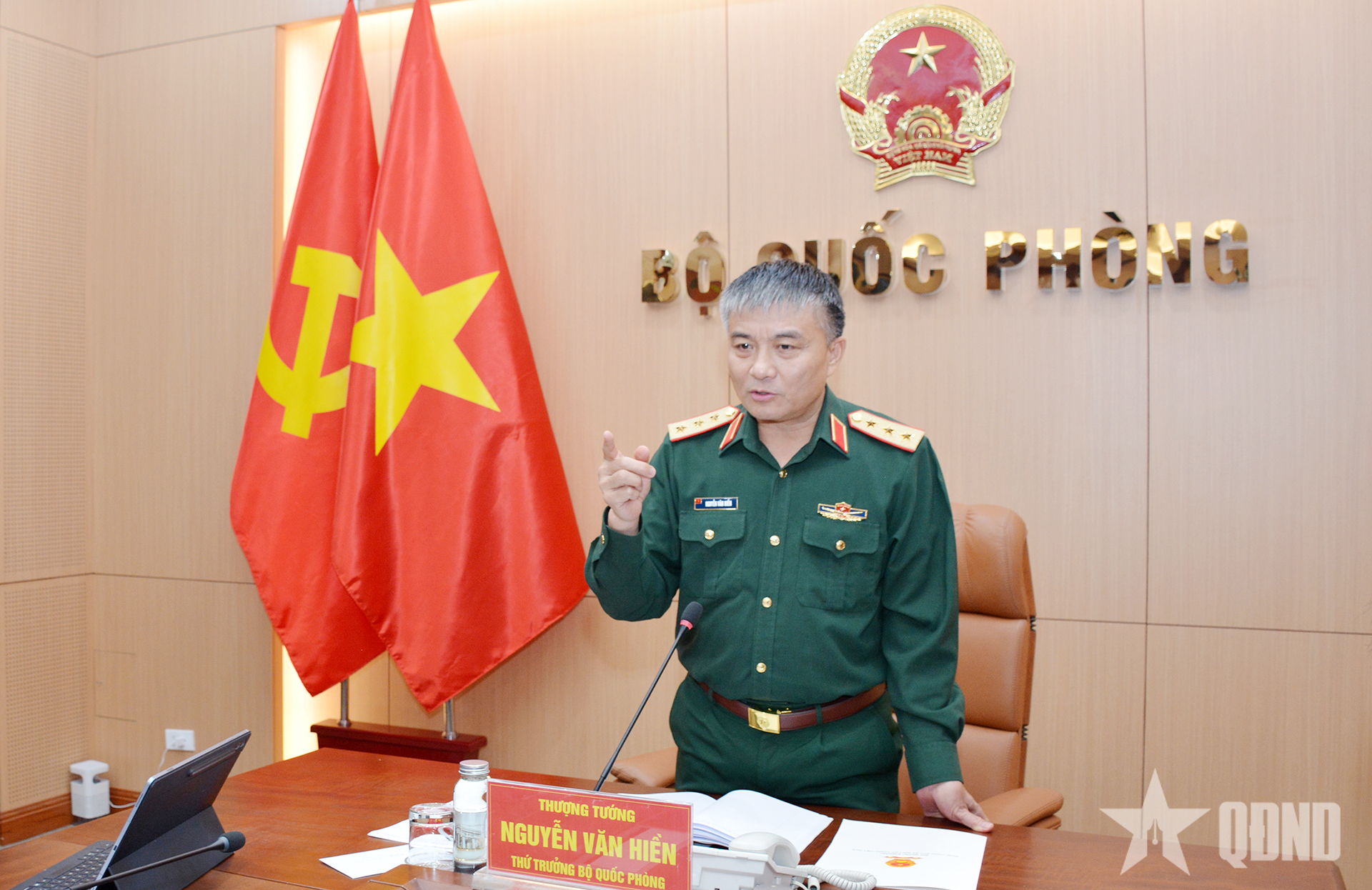 Thượng tướng Nguyễn Văn Hiền: Tăng cường phân cấp, phân quyền trong khai thác, sử dụng cơ sở dữ liệu, tài liệu mật

