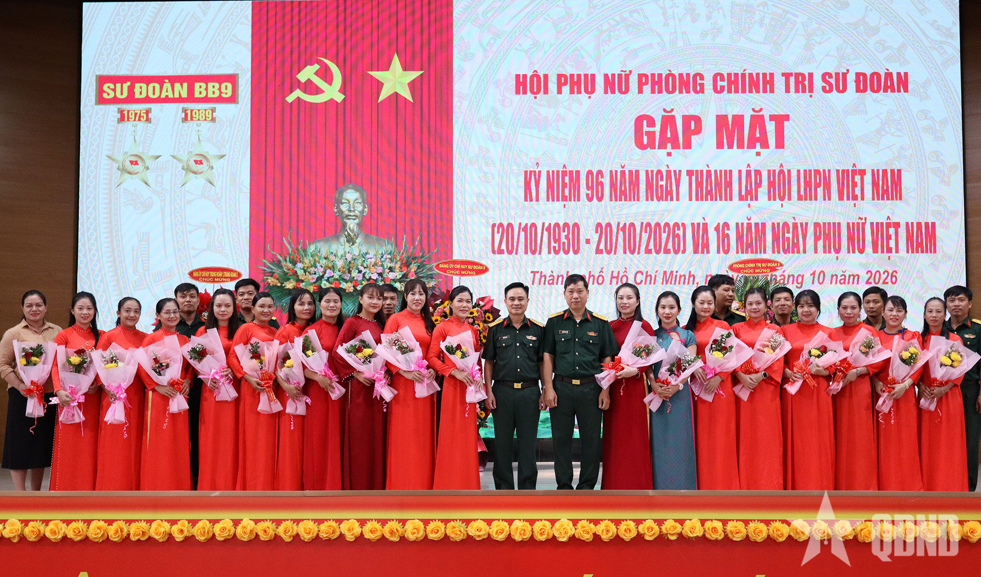 Sư đoàn 9 tổ chức nhiều hoạt động chào mừng Ngày Phụ nữ Việt Nam