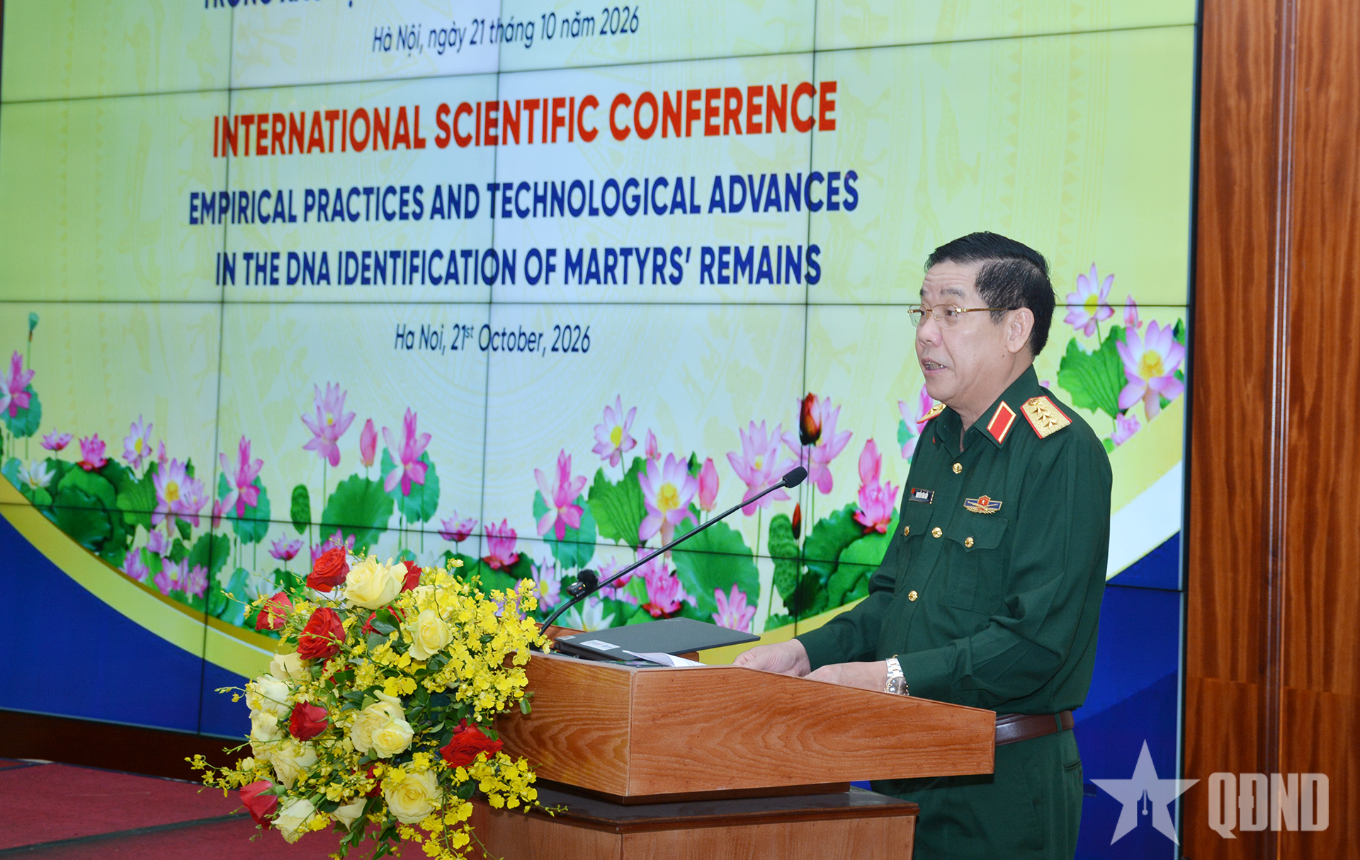 Tăng cường hợp tác giữa Việt Nam và quốc tế trong xác định danh tính hài cốt liệt sĩ bằng ADN