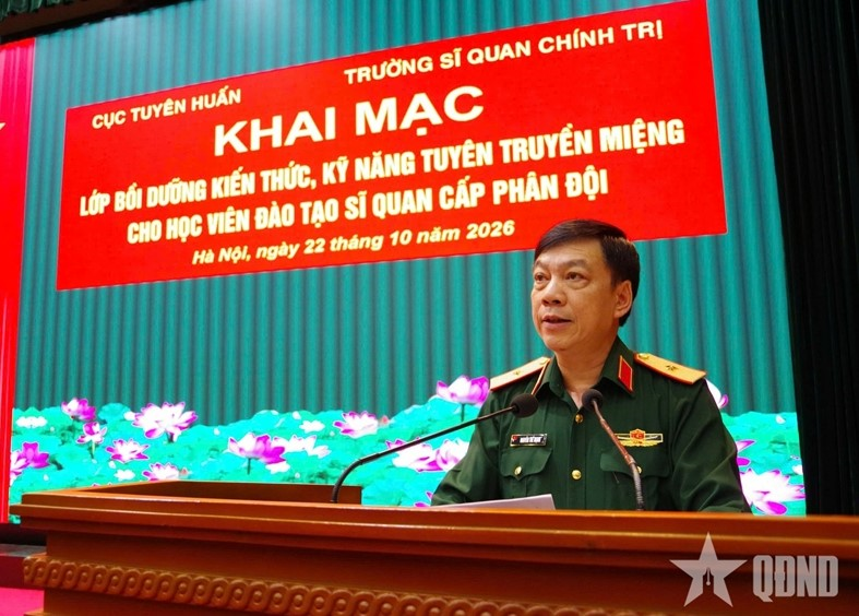 Khai mạc lớp bồi dưỡng kiến thức, kỹ năng tuyên truyền miệng