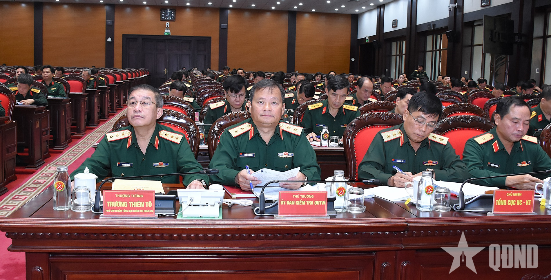 Thường vụ Quân ủy Trung ương tổ chức Hội nghị nghiên cứu, học tập, quán triệt, triển khai thực hiện Nghị quyết Trung ương 4 khóa XIV