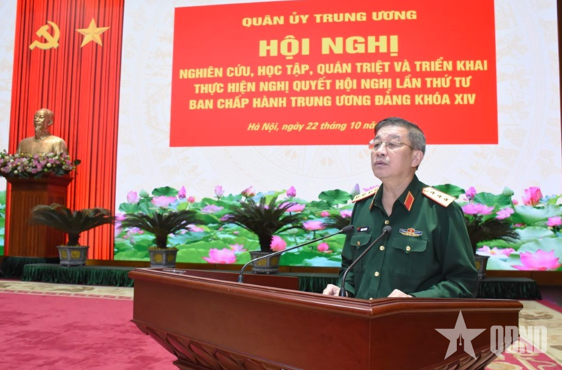 Cụ thể hóa Nghị quyết Trung ương 4 khóa XIV bằng kế hoạch, chương trình hành động thiết thực, hiệu quả, phù hợp với chức năng, nhiệm vụ Quân đội