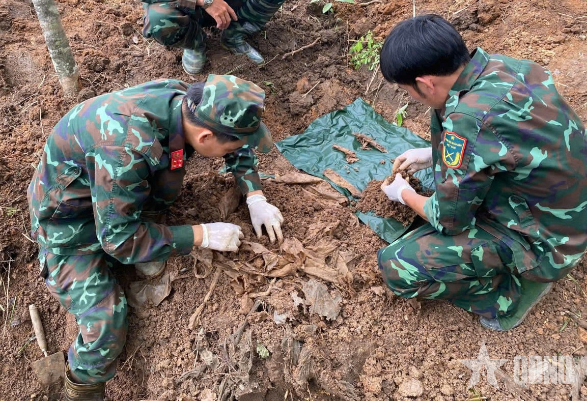 Quảng Ngãi tìm kiếm, quy tập thêm 3 hài cốt liệt sĩ