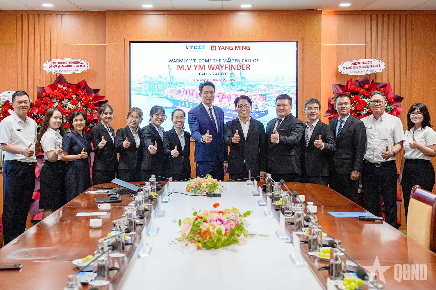 Cảng Quốc tế Tân Cảng - Cái Mép kết nối hành trình hàng hải xanh