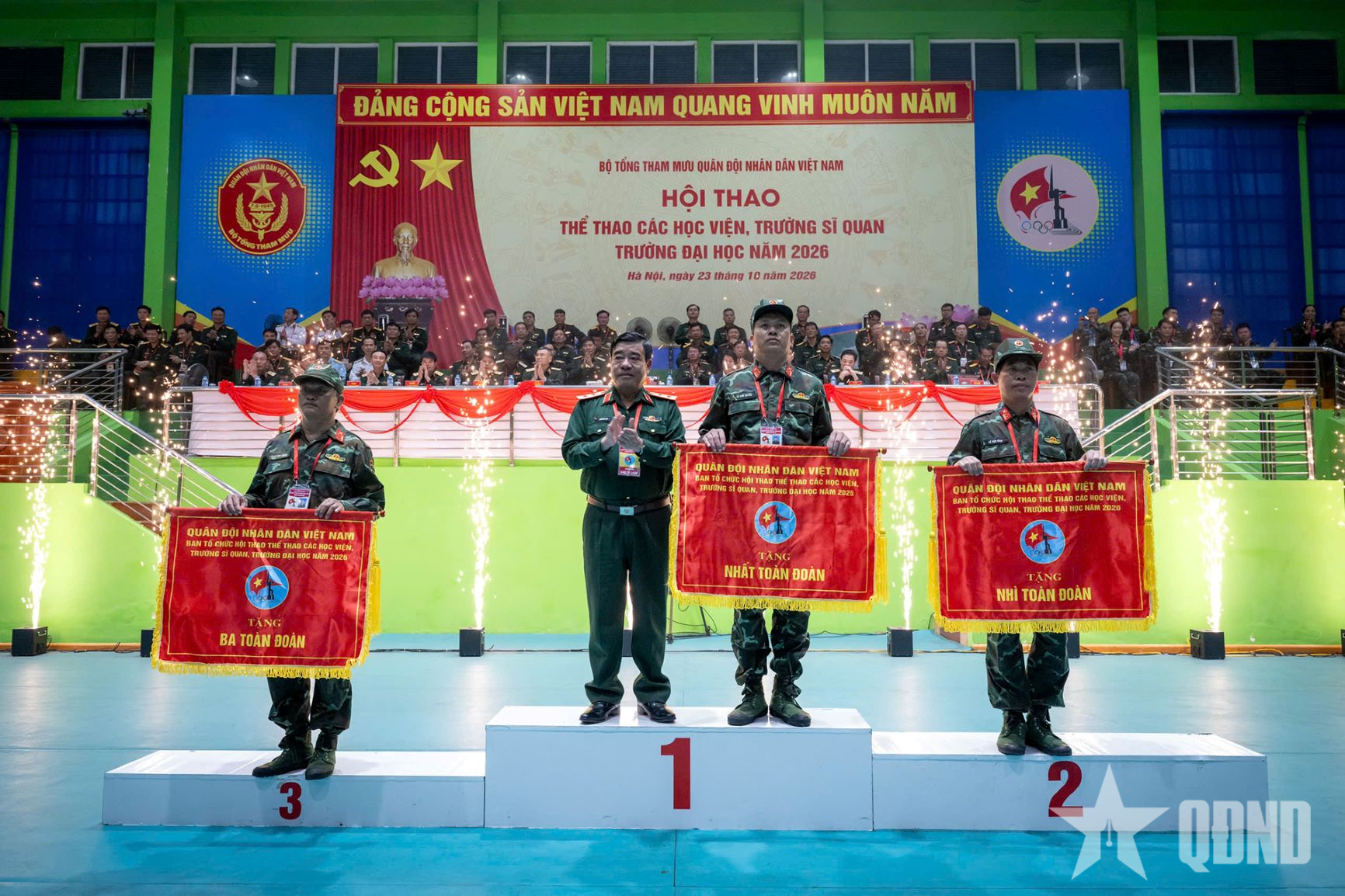 Ngày hội đua tài thể thao của các học viên