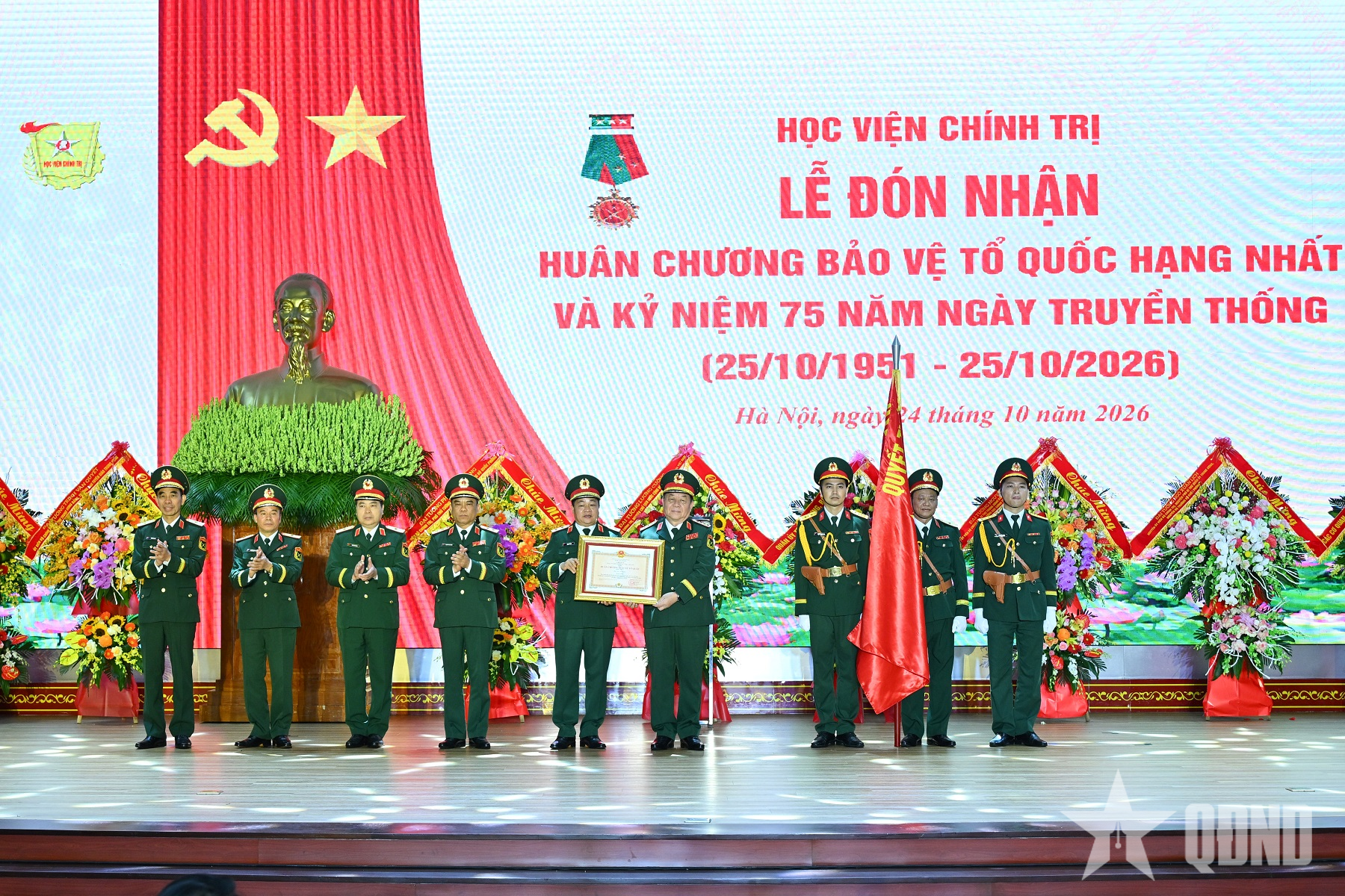 Đại tướng Nguyễn Trọng Nghĩa: Học viện Chính trị phải đi đầu trong đào tạo cán bộ chính trị, phát triển lý luận, tổng kết thực tiễn