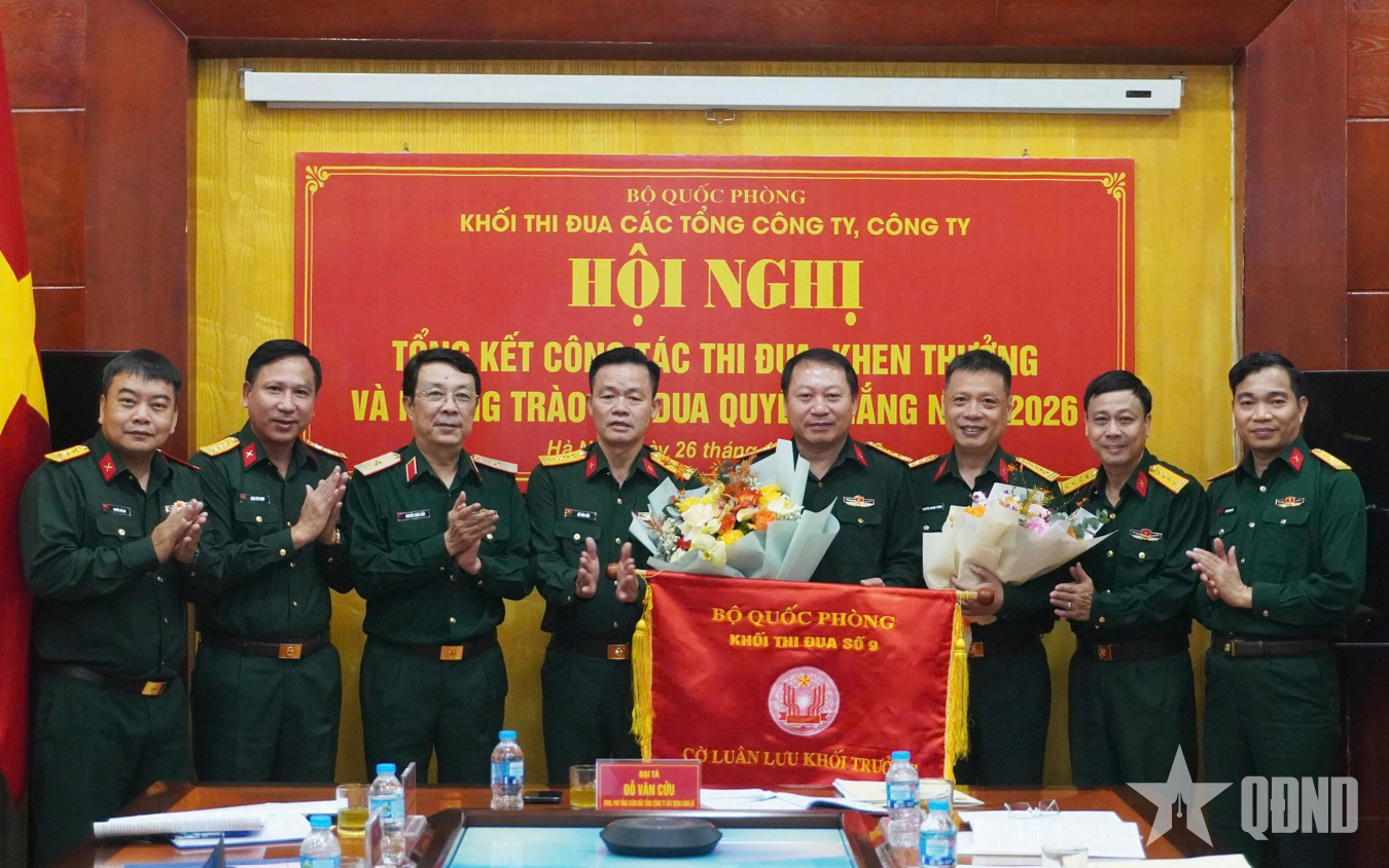 Khối thi đua số 9 Bộ Quốc phòng gắn thi đua với hiệu quả sản xuất, kinh doanh