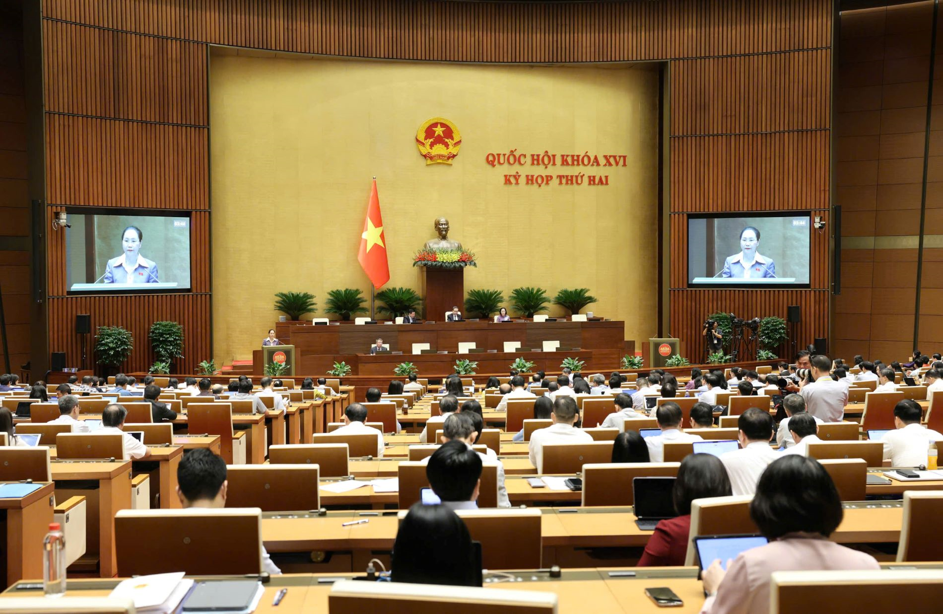 Hôm nay (26-10), Quốc hội thảo luận về dự án Luật Bảo vệ công trình quan trọng liên quan đến an ninh quốc gia