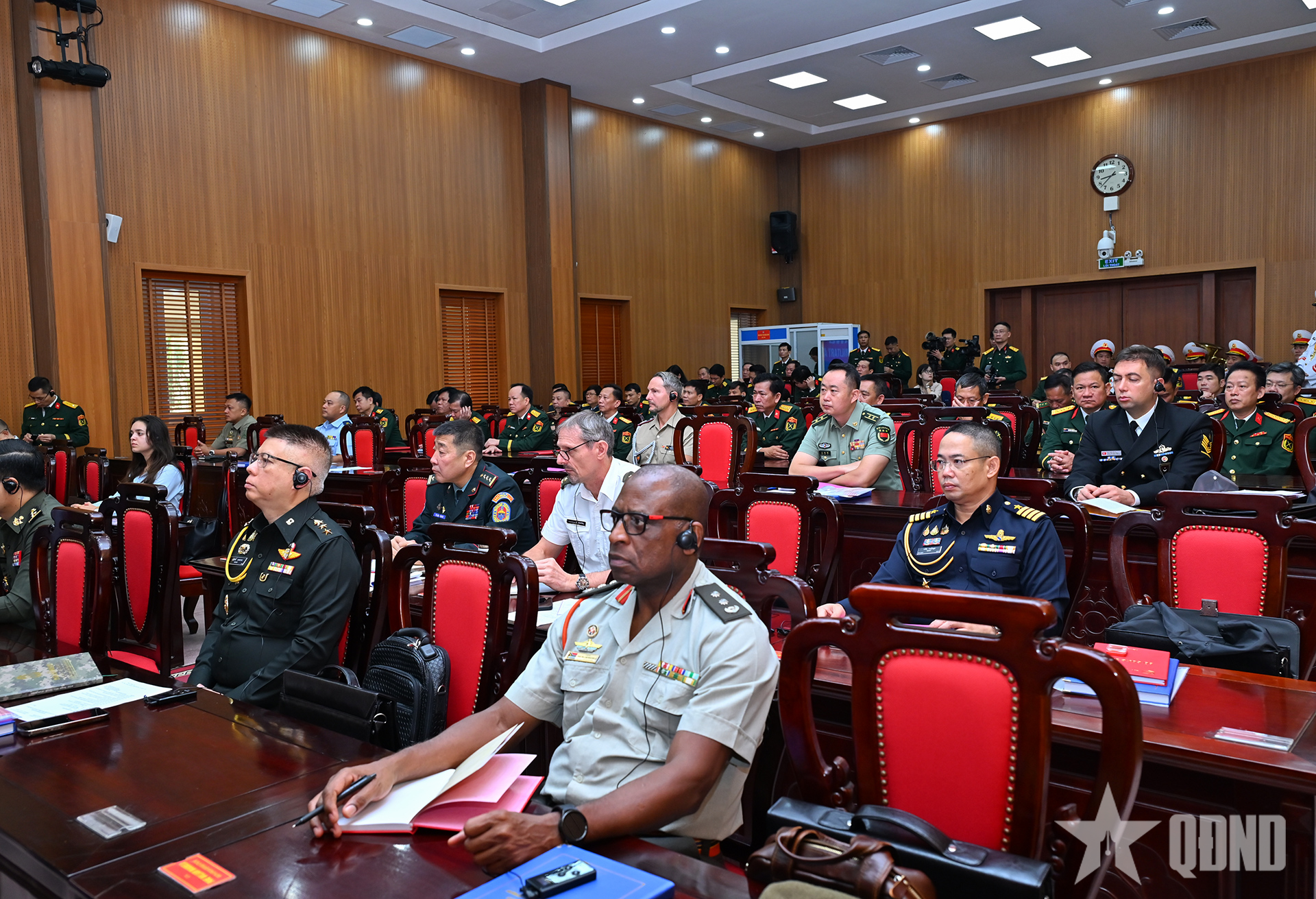 Học viện Quốc phòng tổ chức khóa học tùy viên quân sự các nước tại Việt Nam