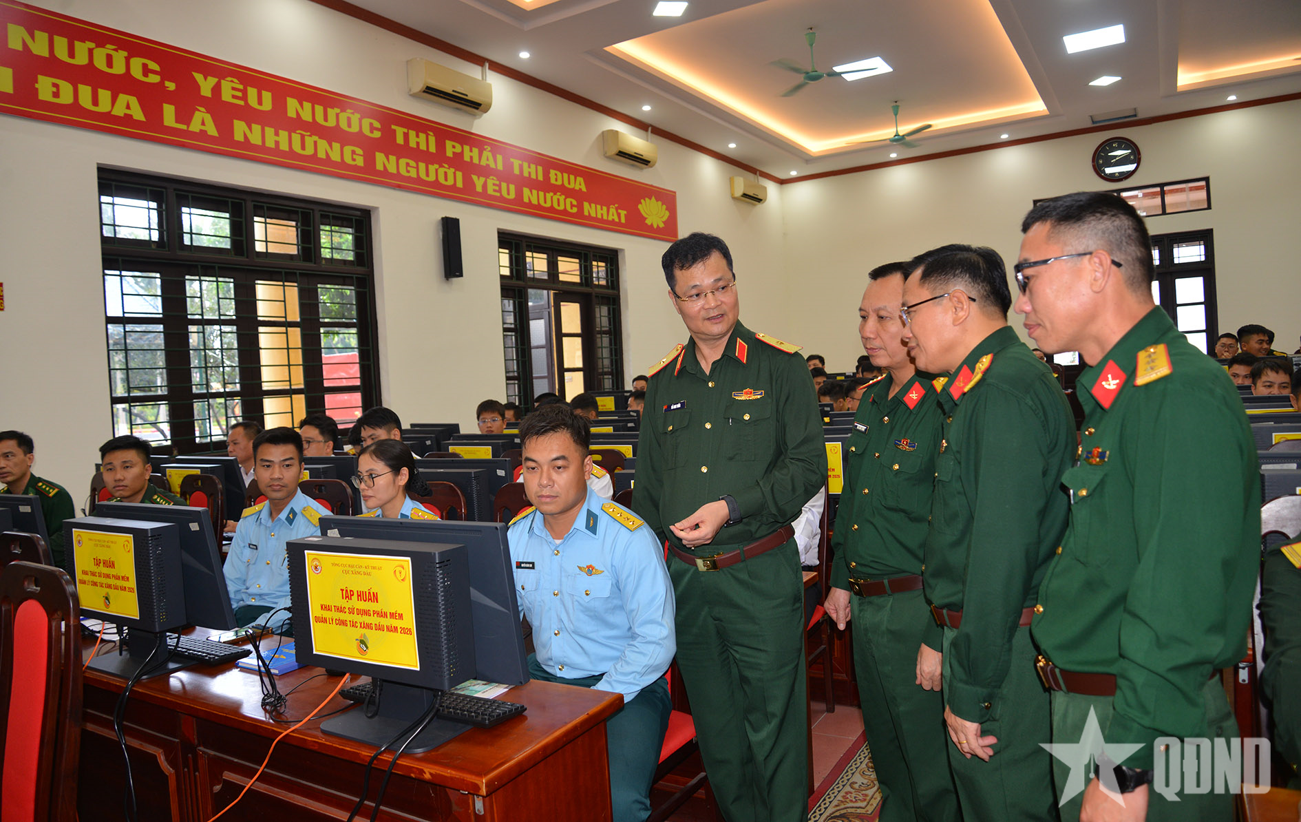 Cục Xăng dầu: Tập huấn sử dụng phần mềm quản lý công tác xăng dầu toàn quân